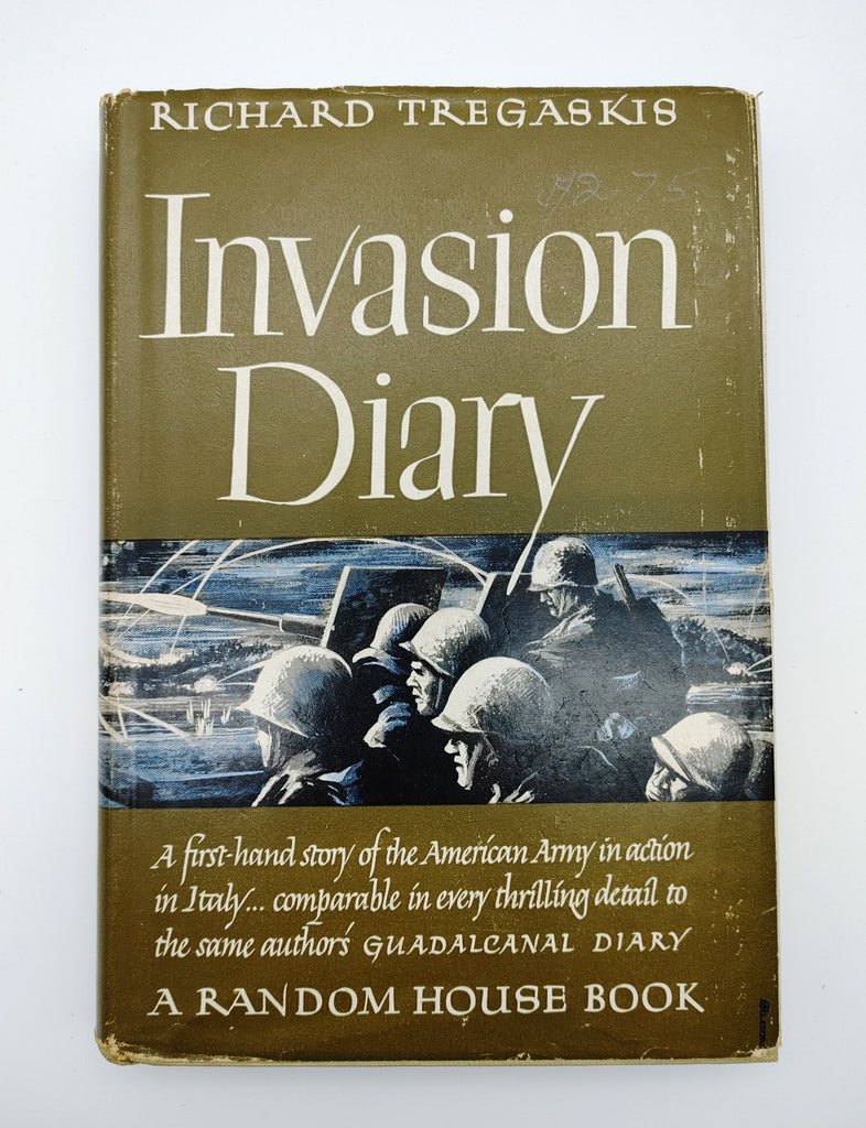the first edition of Tregaskis' Invasion Diary (1944)