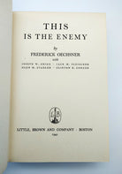 Title page of the second printing of Oechsner's This Is the Enemy (1942)