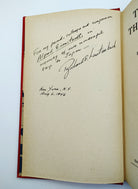 Inscription to Alfred Eisenstaedt from the first edition of Lauterbach's These Are the Russian (1943)