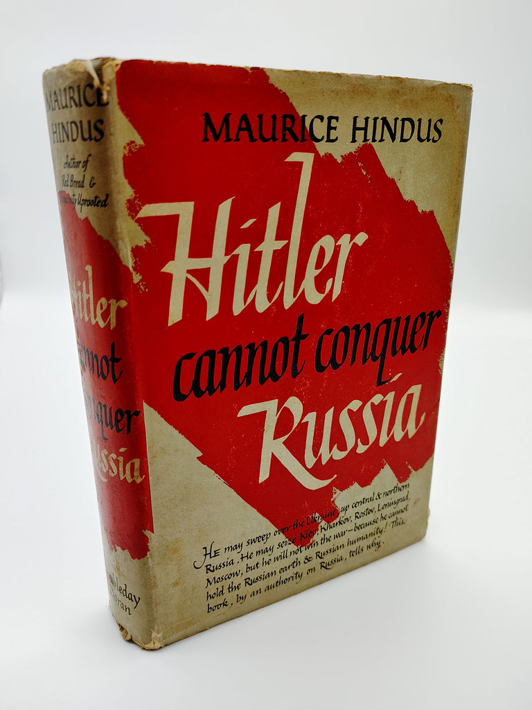 the first edition of Hindus' Hitler Cannot Conquer Russia (1941)