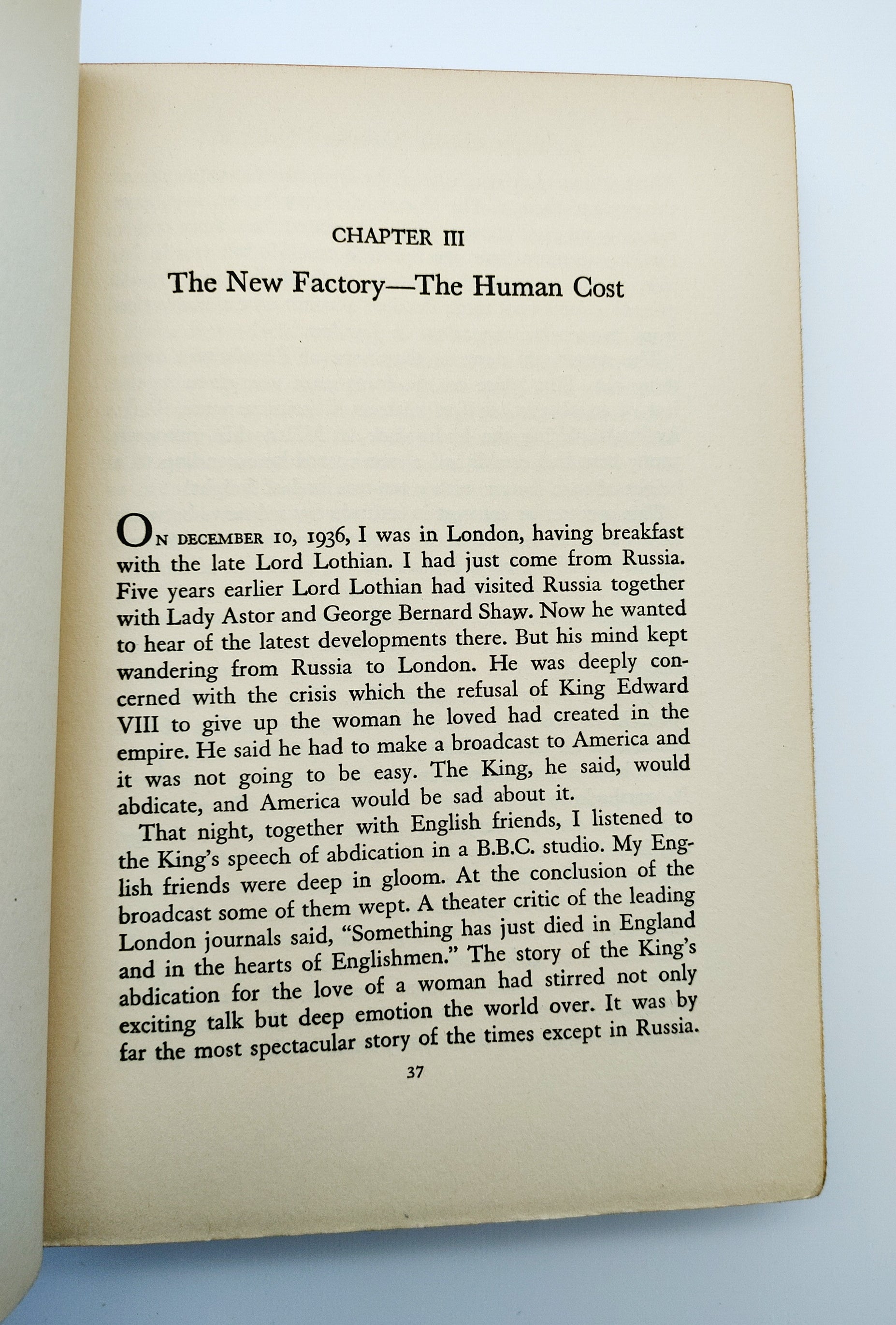 Chapter III on factories of the first edition of Hindus' Hitler Cannot Conquer Russia (1941)