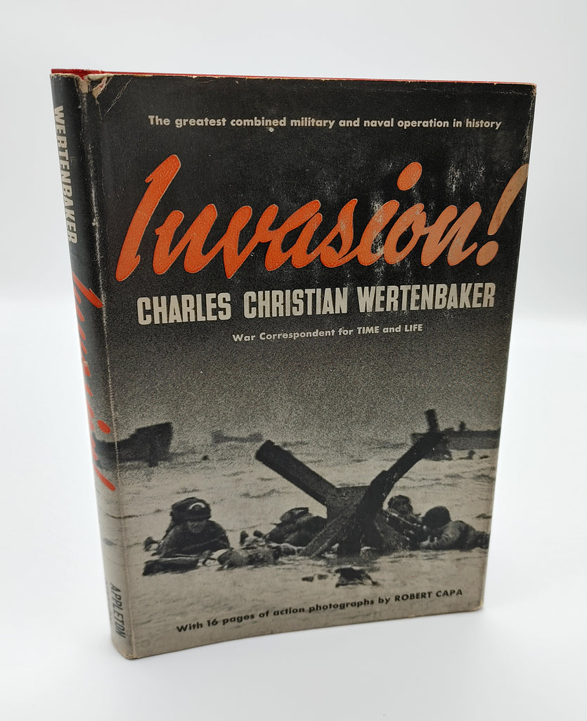 the first edition of Wertenbaker's Invasion! (1944) with photographs by Robert Capa