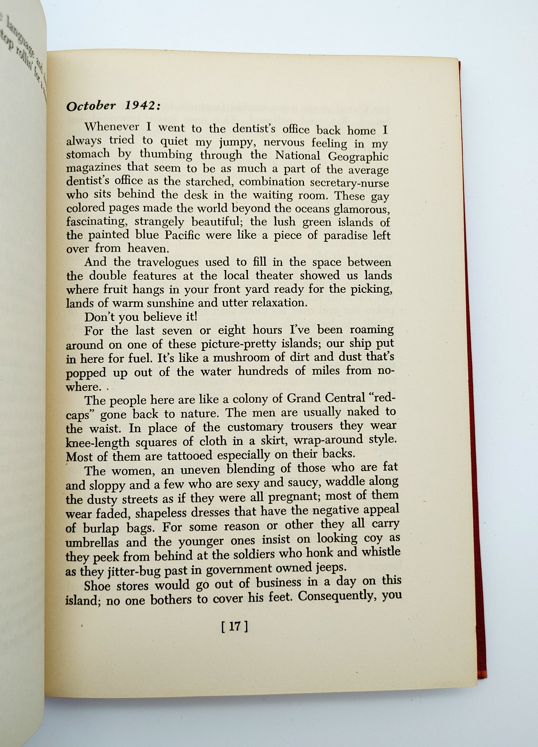 October 1942 from the first edition of Corkin's Pacific Postmark (1945)