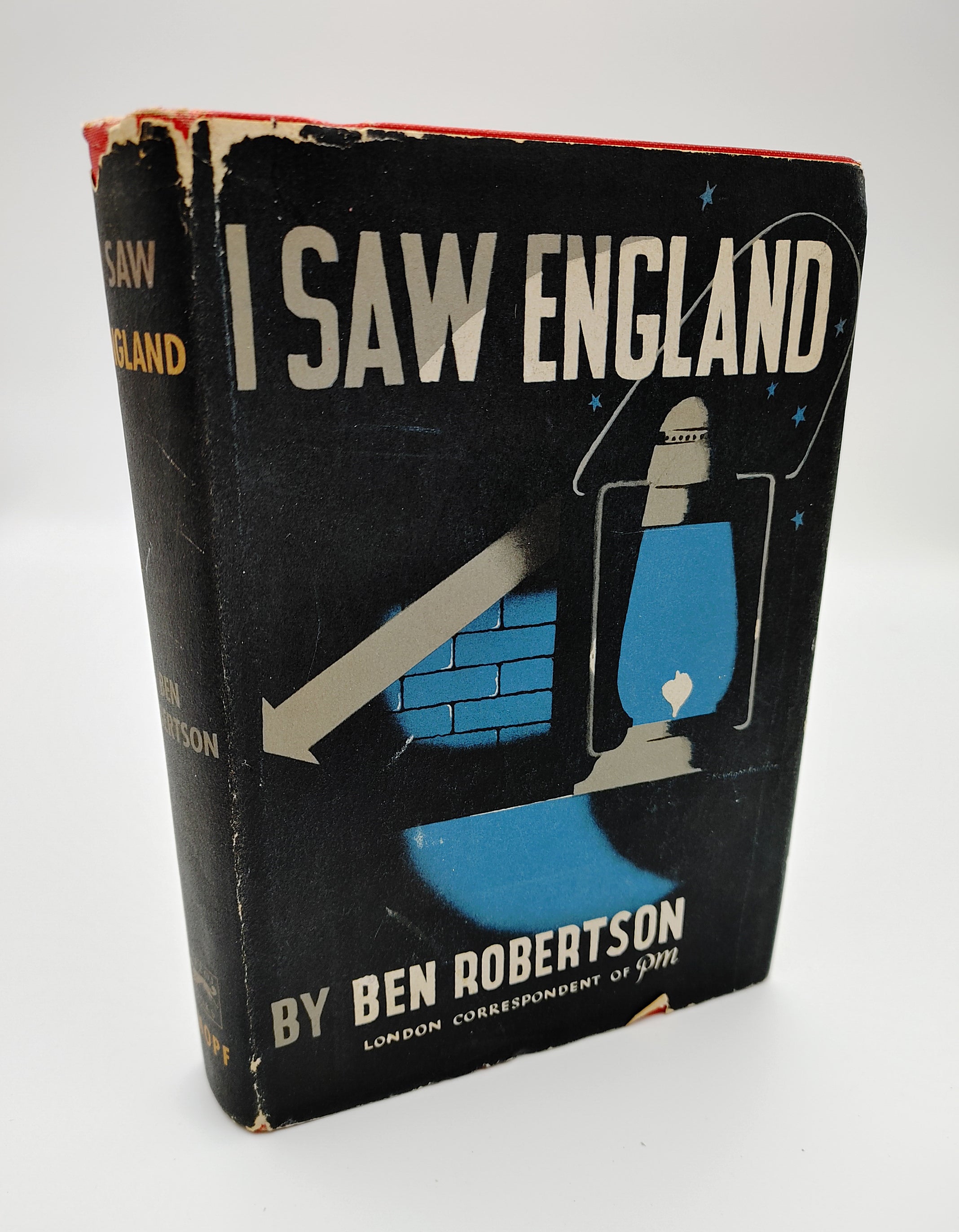 the first edition of Robertson's I Saw England (1941)