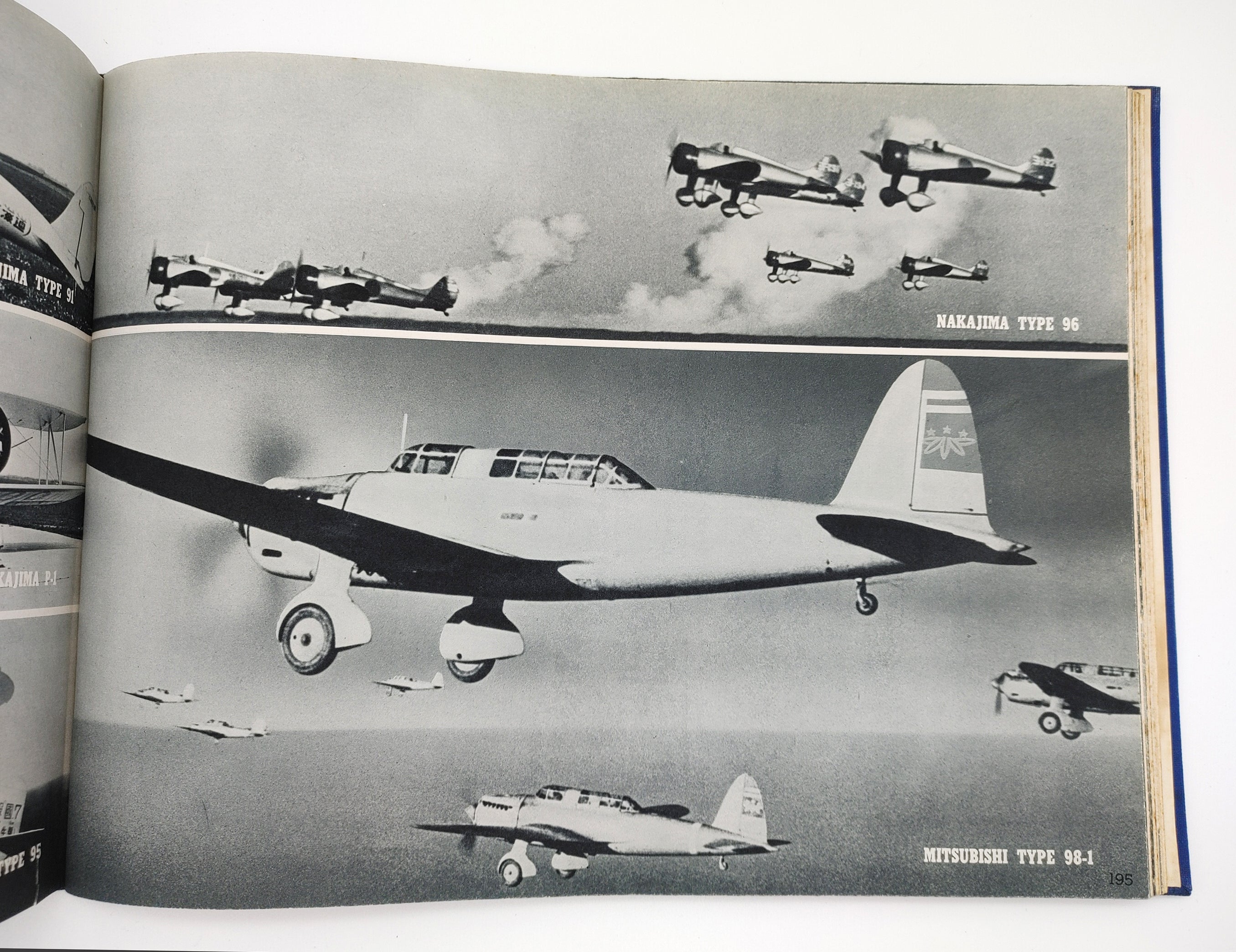 Nakajima and Mitsubishi planes from the first edition of Andrews' Air News Yearbook (1942)