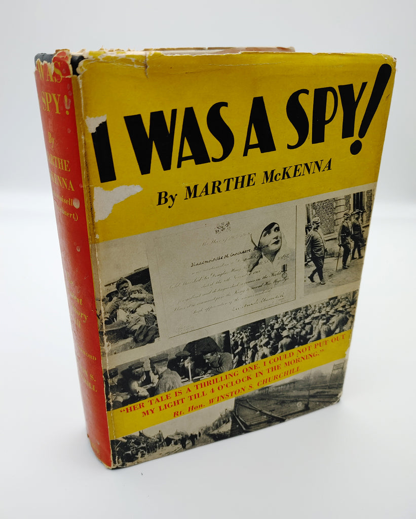 the first edition of McKenna's I Was a Spy! (1933)