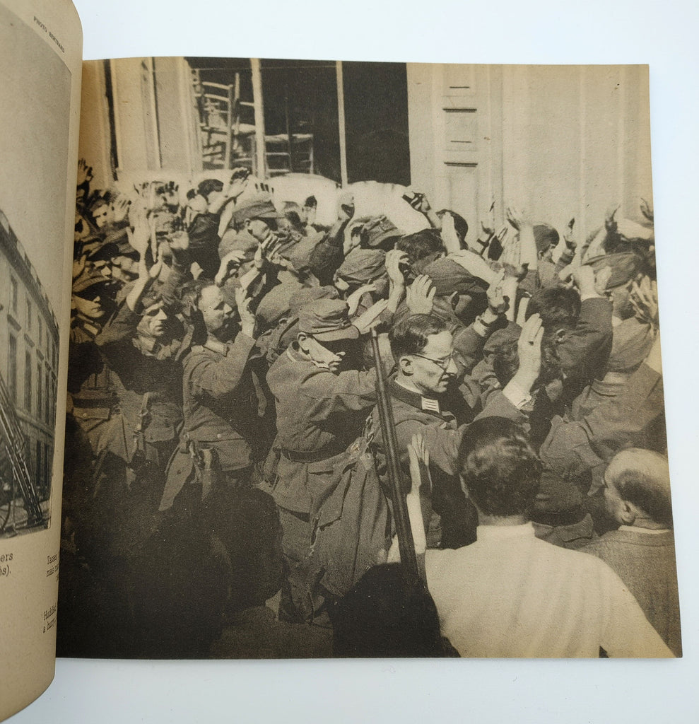 Pictures of surrender from Limited first edition of La Liberation De Paris (1944)