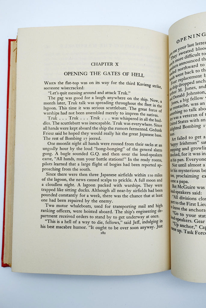 Chapter 10 of the first edition of Olds' Helldiver Squadron (1944)