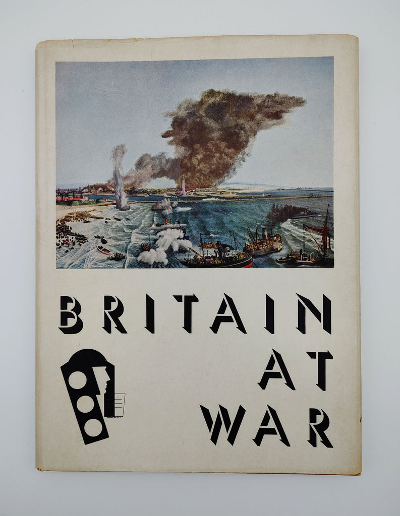 dust jacket of the first edition of the Museum of Modern Art's Britain at War (1941)