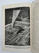 Picture of a victory garden with an American flag from the wartime edition of The New Garden Encyclopedia with the Victory Garden supplement (1945)