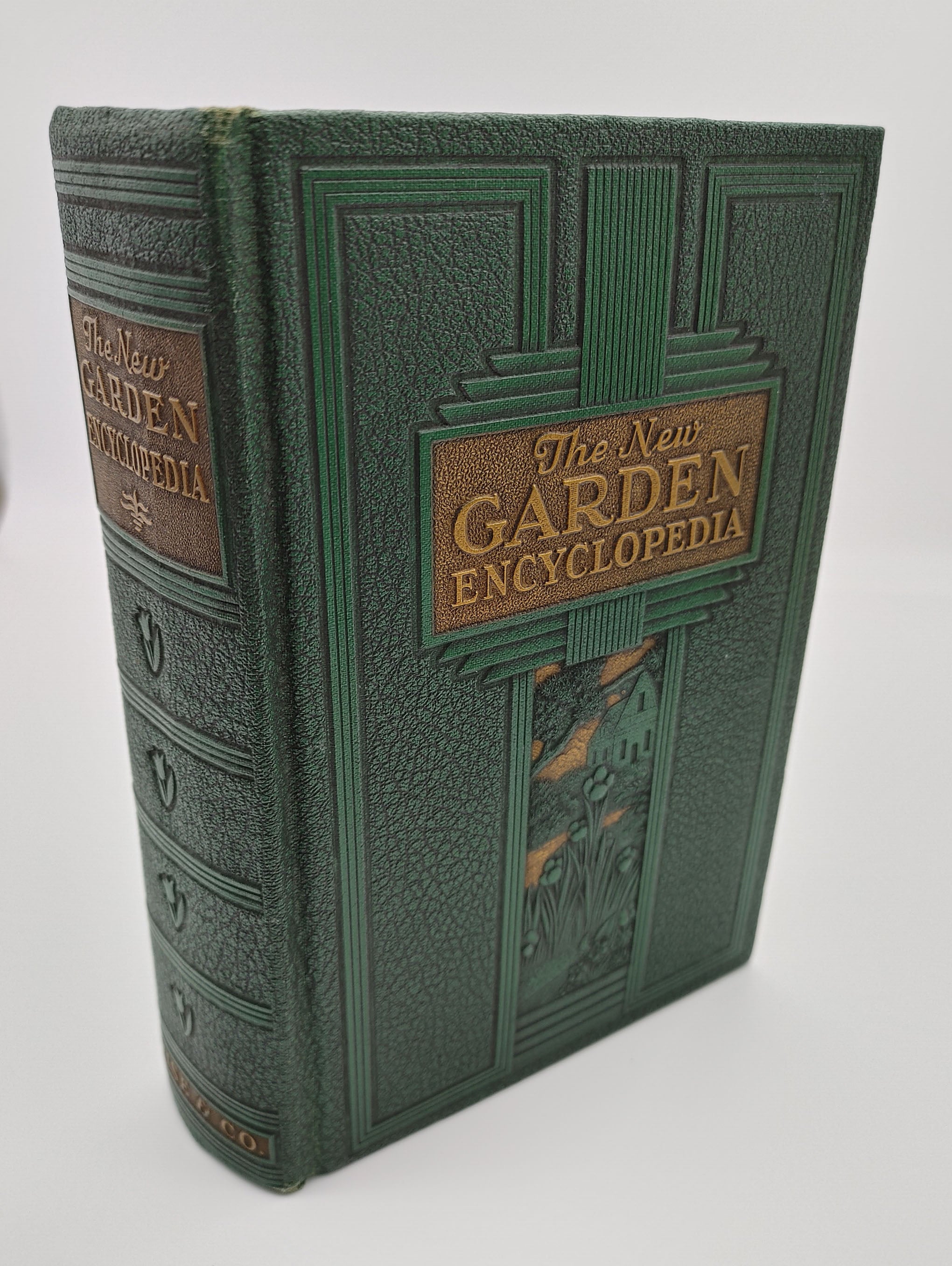 wartime edition of The New Garden Encyclopedia with the Victory Garden supplement (1945)