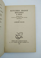 TItle page of the first edition of Heath's Kitchen Front Recipes (1941)