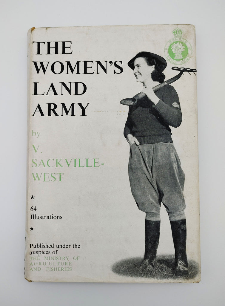 Dust jacket of the first edition of Sackville-West's The Women's Land Army (1944)