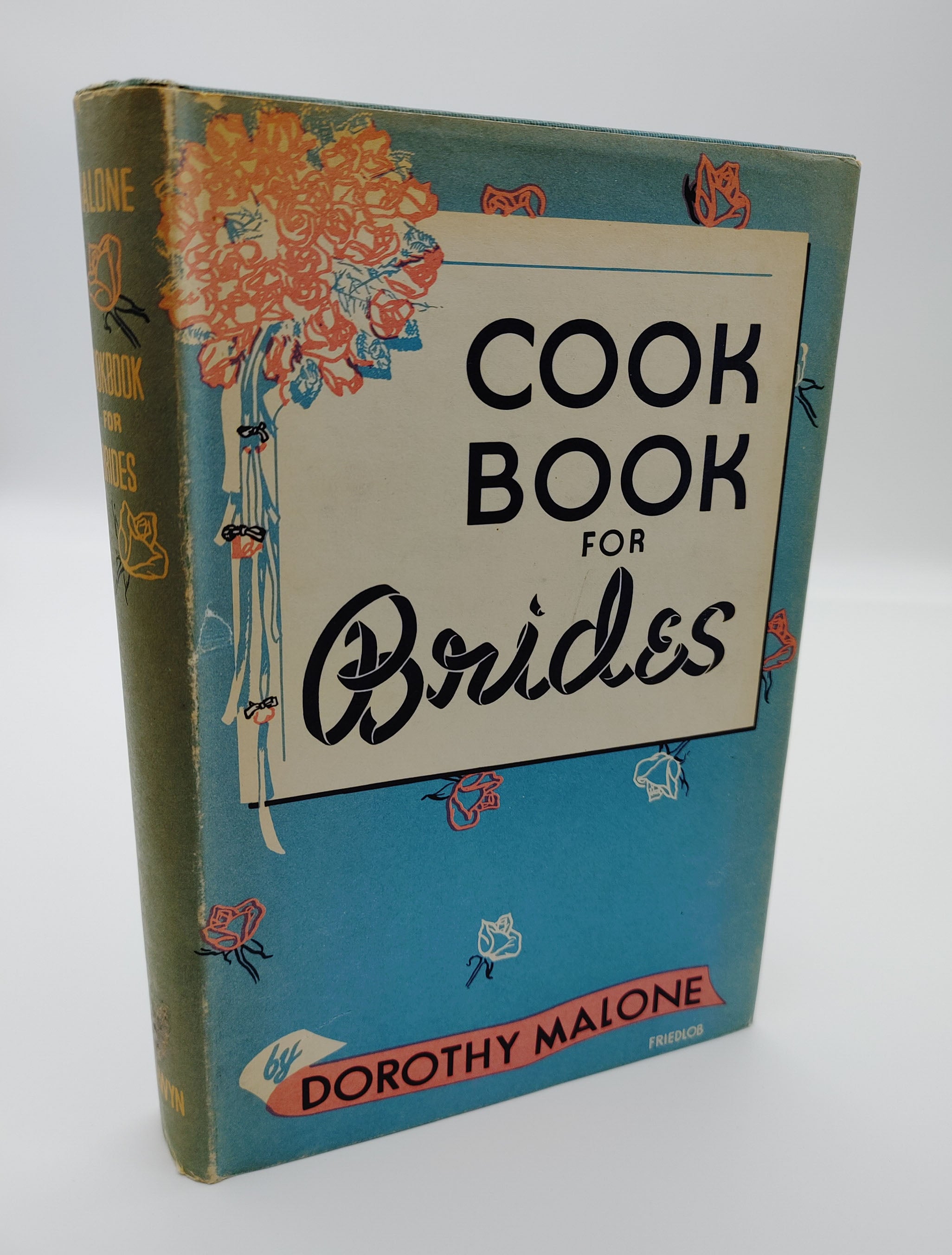 first edition of Malone's Cook Book for Brides (1947)