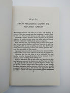 Chapter one of the first edition of Malone's Cook Book for Brides (1947)