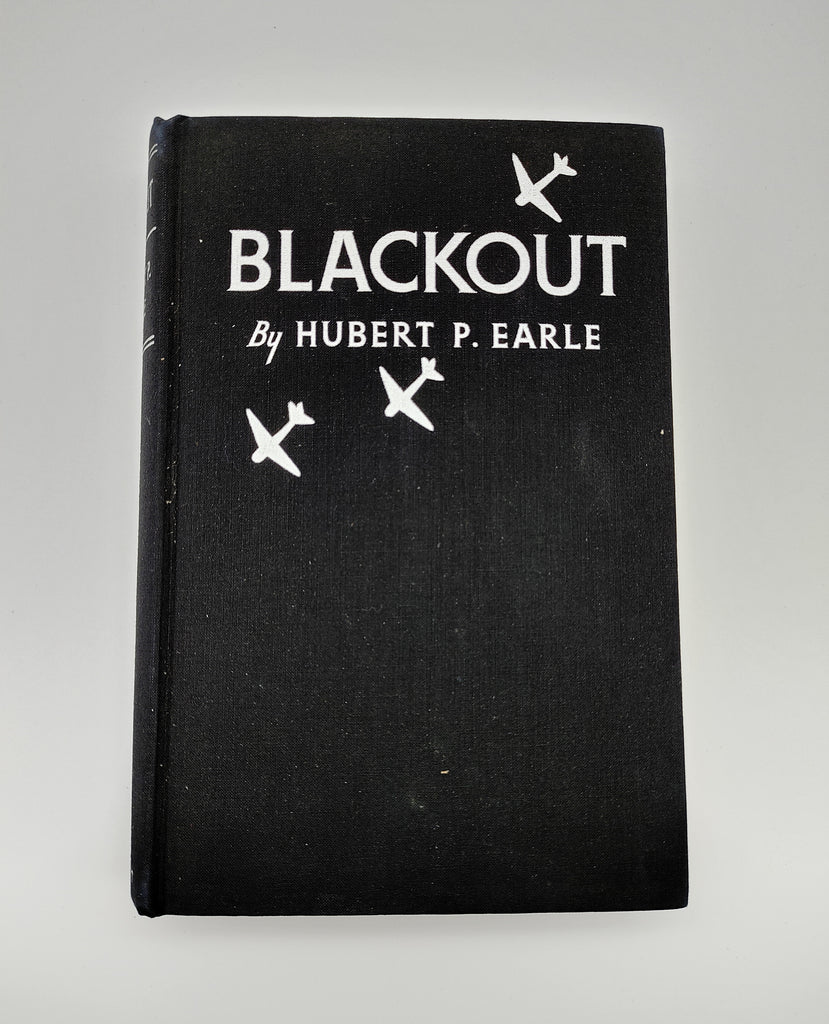 Book without dust jacket of Earle's Blackout (1939)