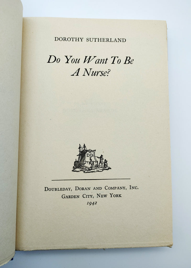 Title page of Do You Want to Be a Nurse? (1942)