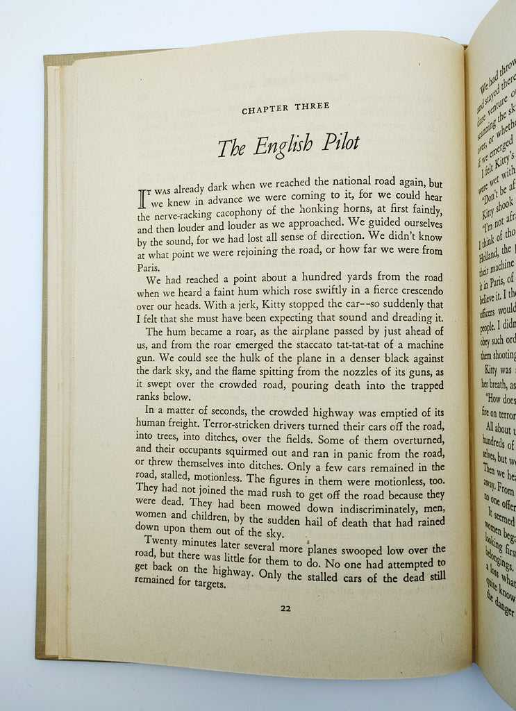 The English pilot chapter of Shiber's Paris Underground (1943)
