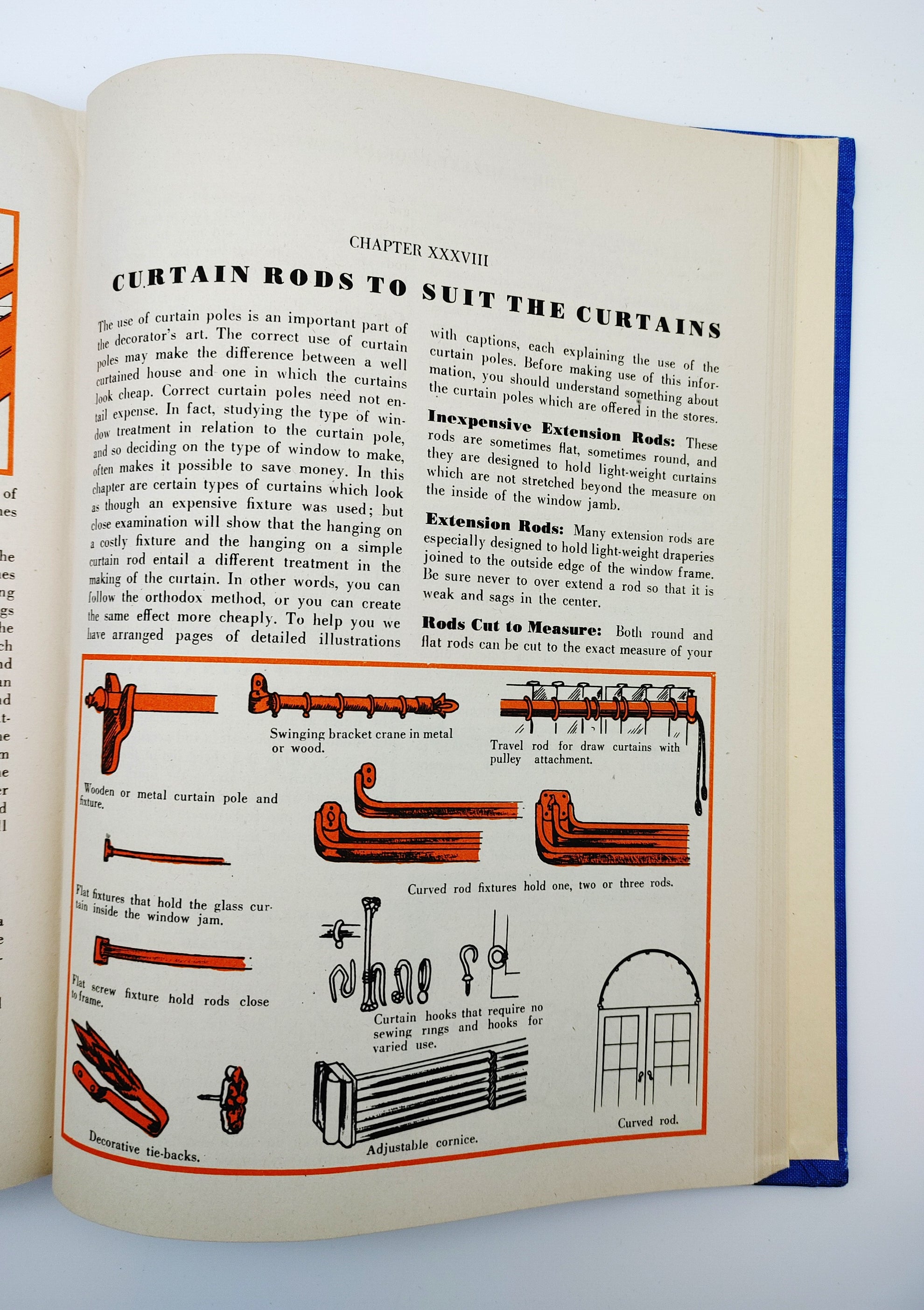 Curtains and window treatments from The Complete Book of Sewing