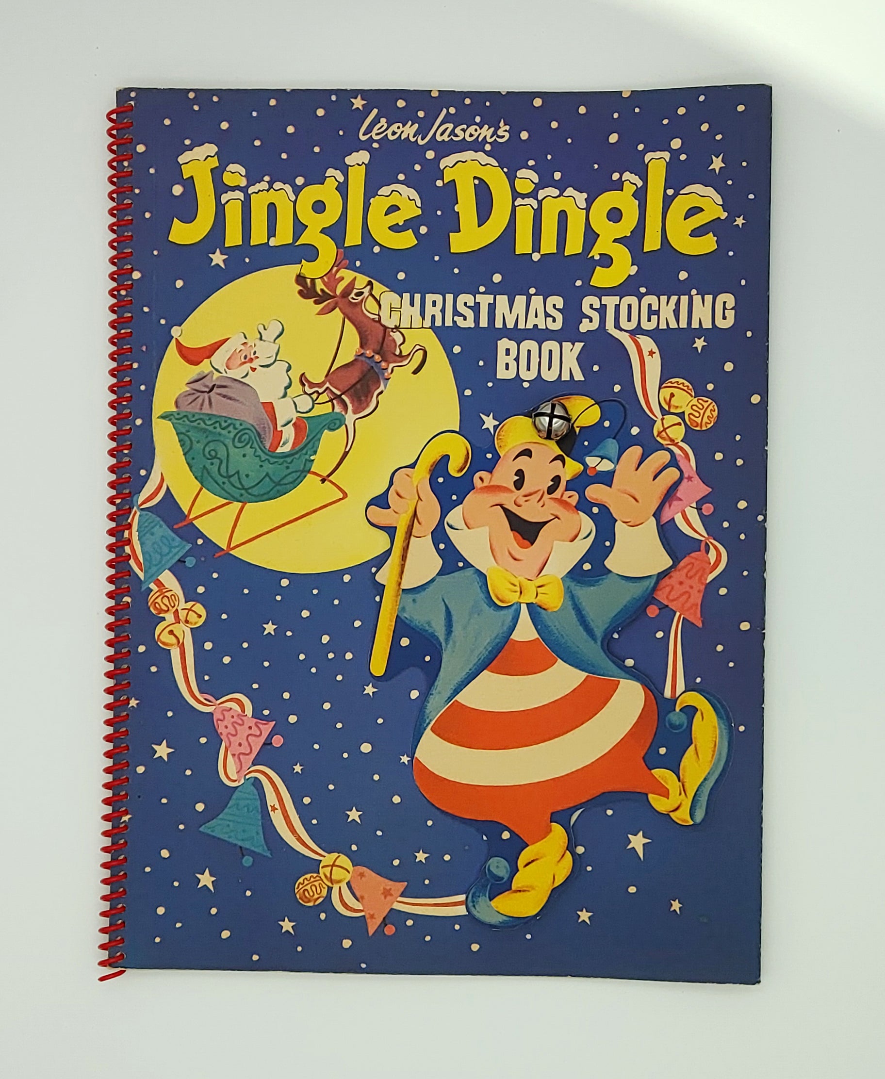 First edition of Leon Jason's Jingle Dingle in "Christmas Time in Jingle Town" (1953)