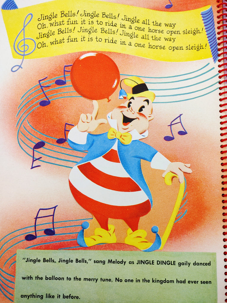 Illustration from Leon Jason's Jingle Dingle in "Christmas Time in Jingle Town" (1953)