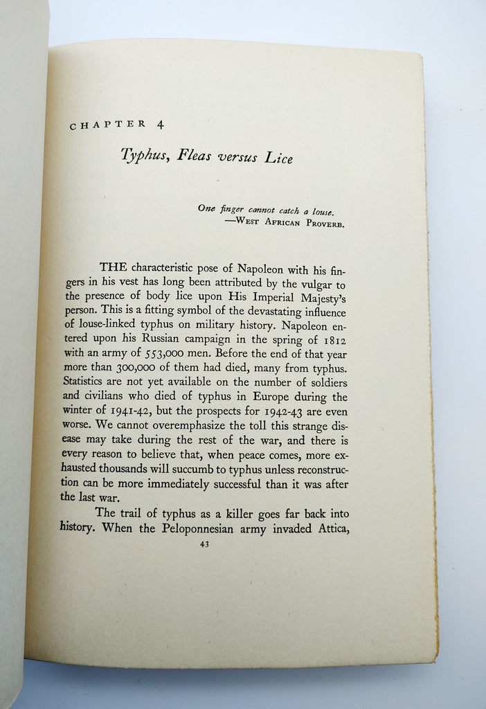 Chapter 4 of the first edition of Hill's Silent Enemies (1942)