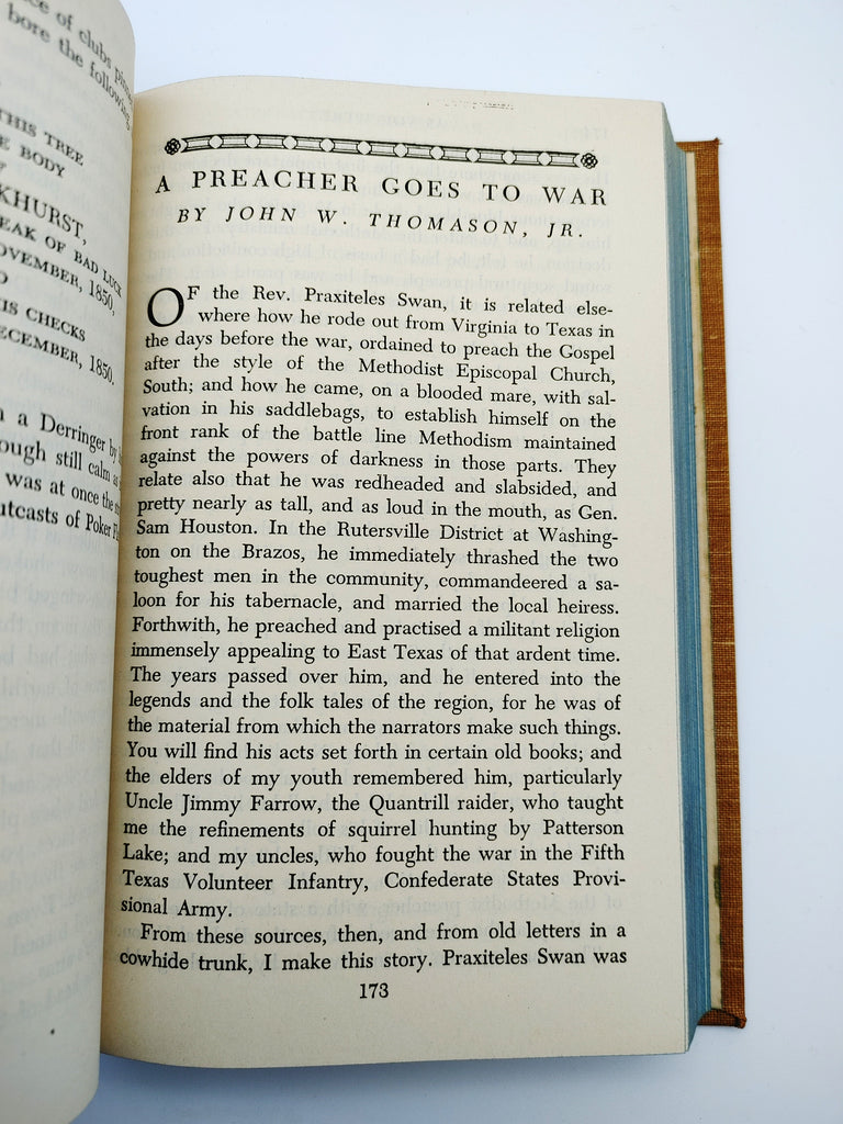Thomason's A Preacher Goes to War from the first edition of Woollcott's As You Were (1943)