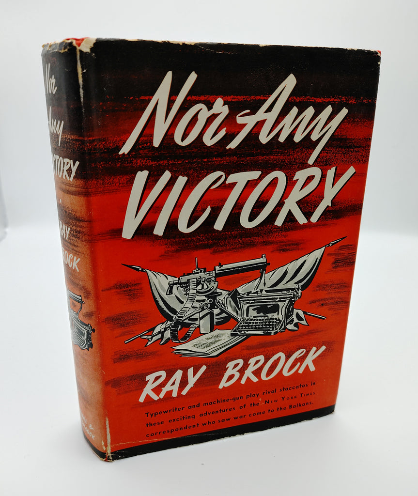 first edition of Brock's Nor Any Victory (1942)