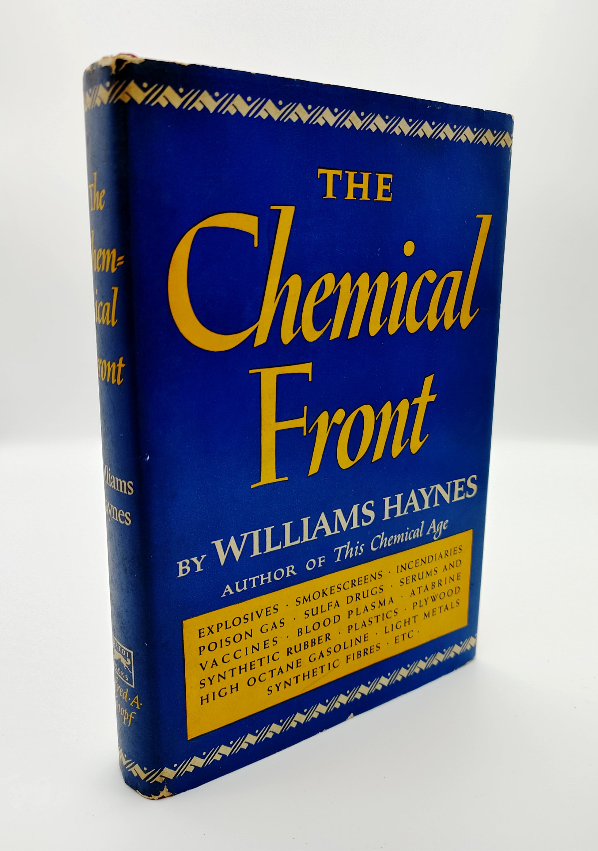 first edition of Williams Haynes' The Chemical Front (1943)