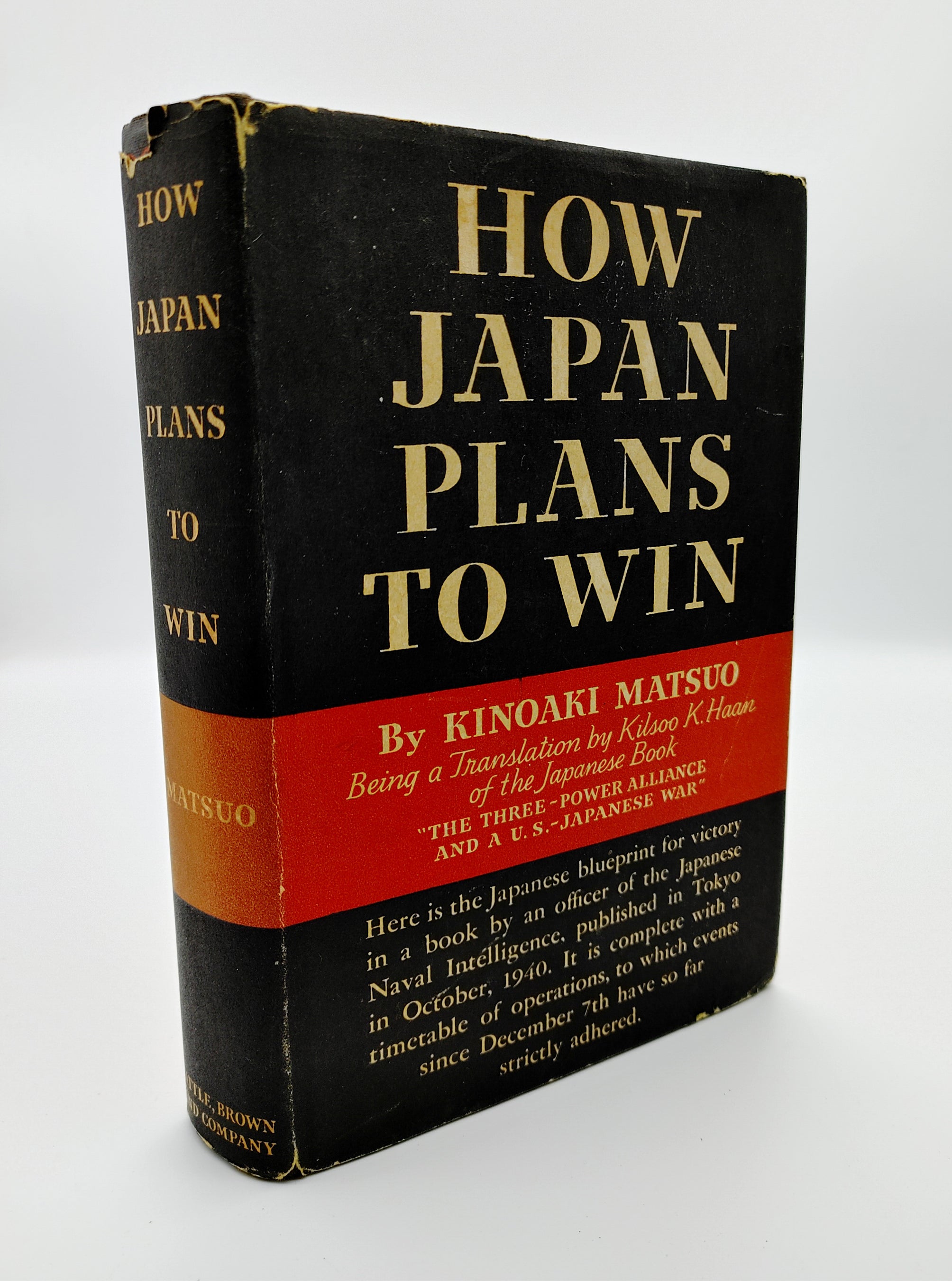 first edition of Kinoaki Matsuo's How Japan Plans to Win (1942)