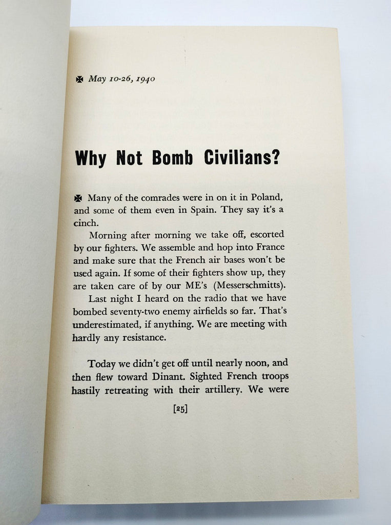 first edition of Leske's I Was A Nazi Flier (1941)