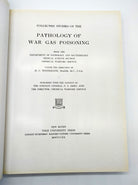 Title page from first edition of Collected Studies on the Pathology of War Gas Poisoning (1920)