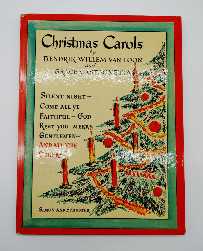 first edition of Van Loon's Christmas Carols (1937)