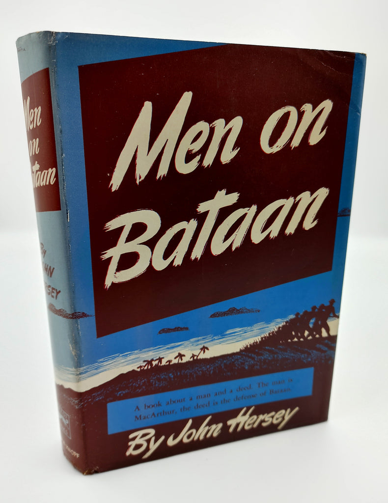 first edition of Hersey's Men on Bataan (1942)