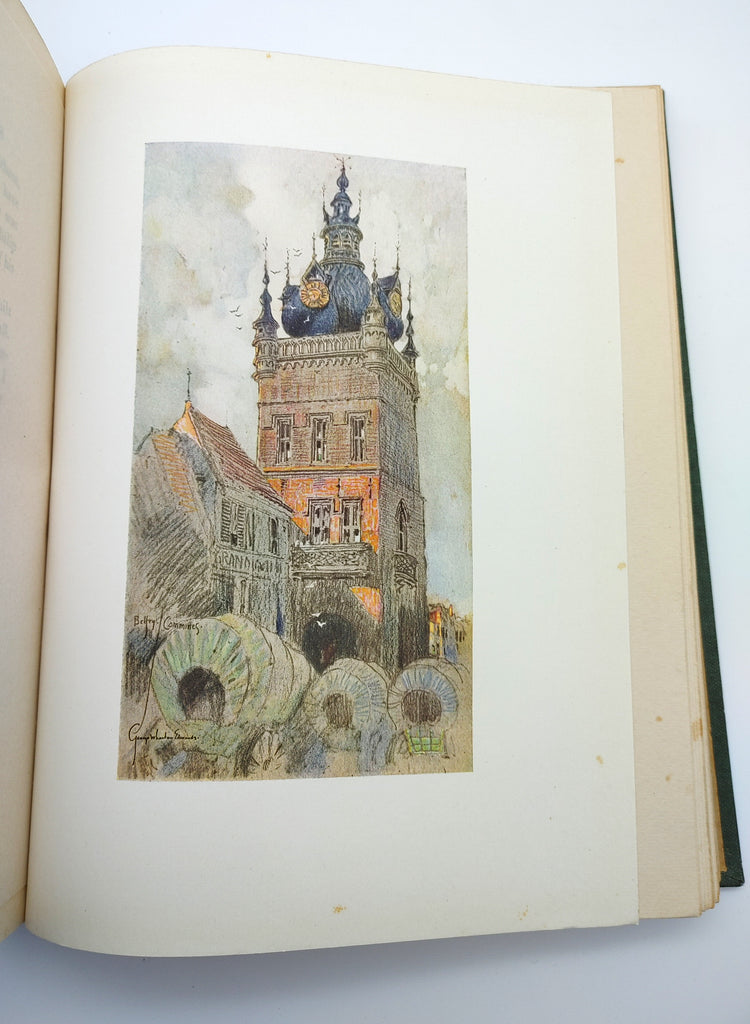 First edition of Edwards' Vanished Towers and Chimes of Flanders (1916)