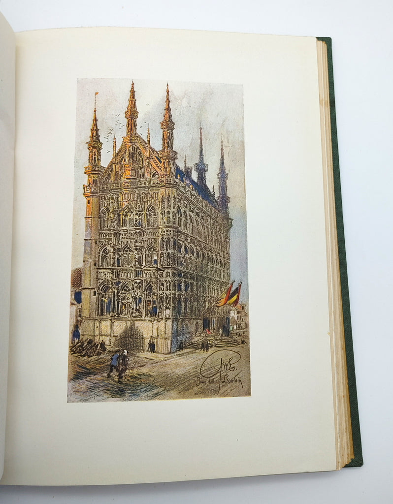 First edition of Edwards' Vanished Towers and Chimes of Flanders (1916)