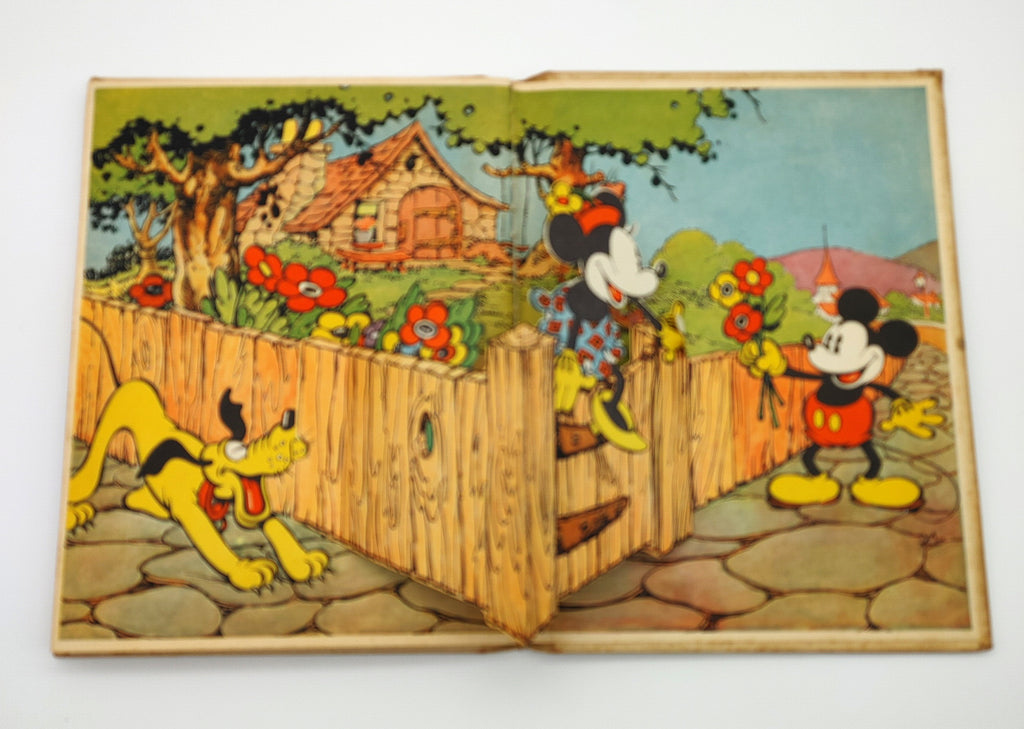 the first edition of the Pop-Up Minnie Mouse (1933)