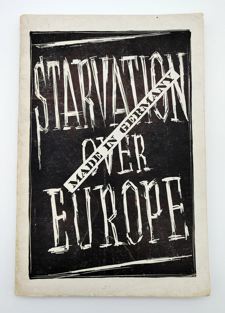 the first edition of Starvation Over Europe (1943)