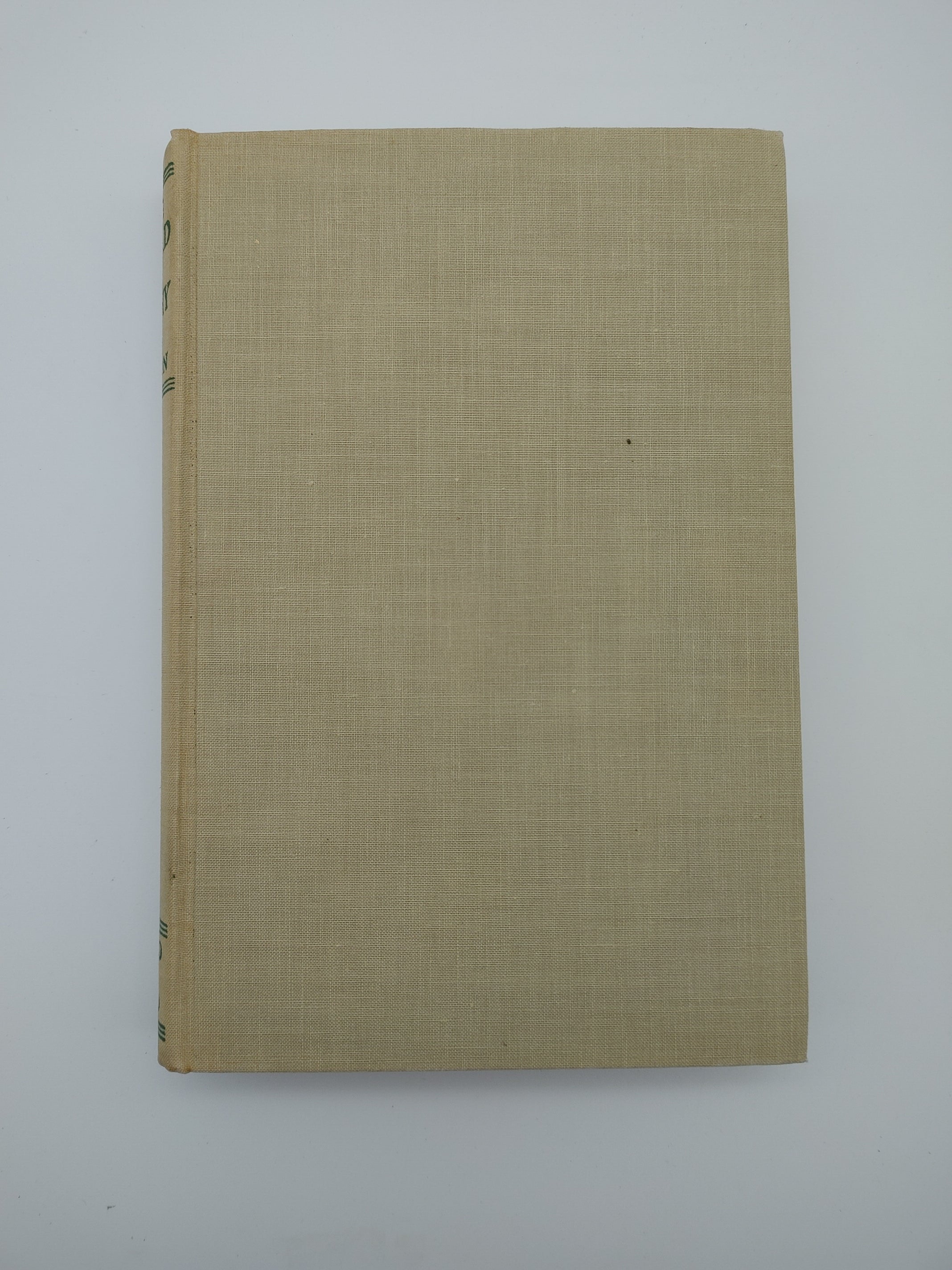 Book without dust jacket of first edition of Yves Simon's Road to Vichy (1942)