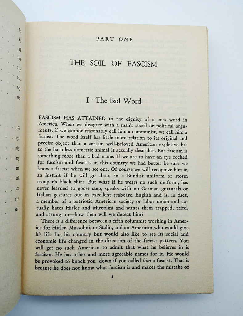 Chapter one of the first edition of John T. Flynn's As We Go Marching (1944)