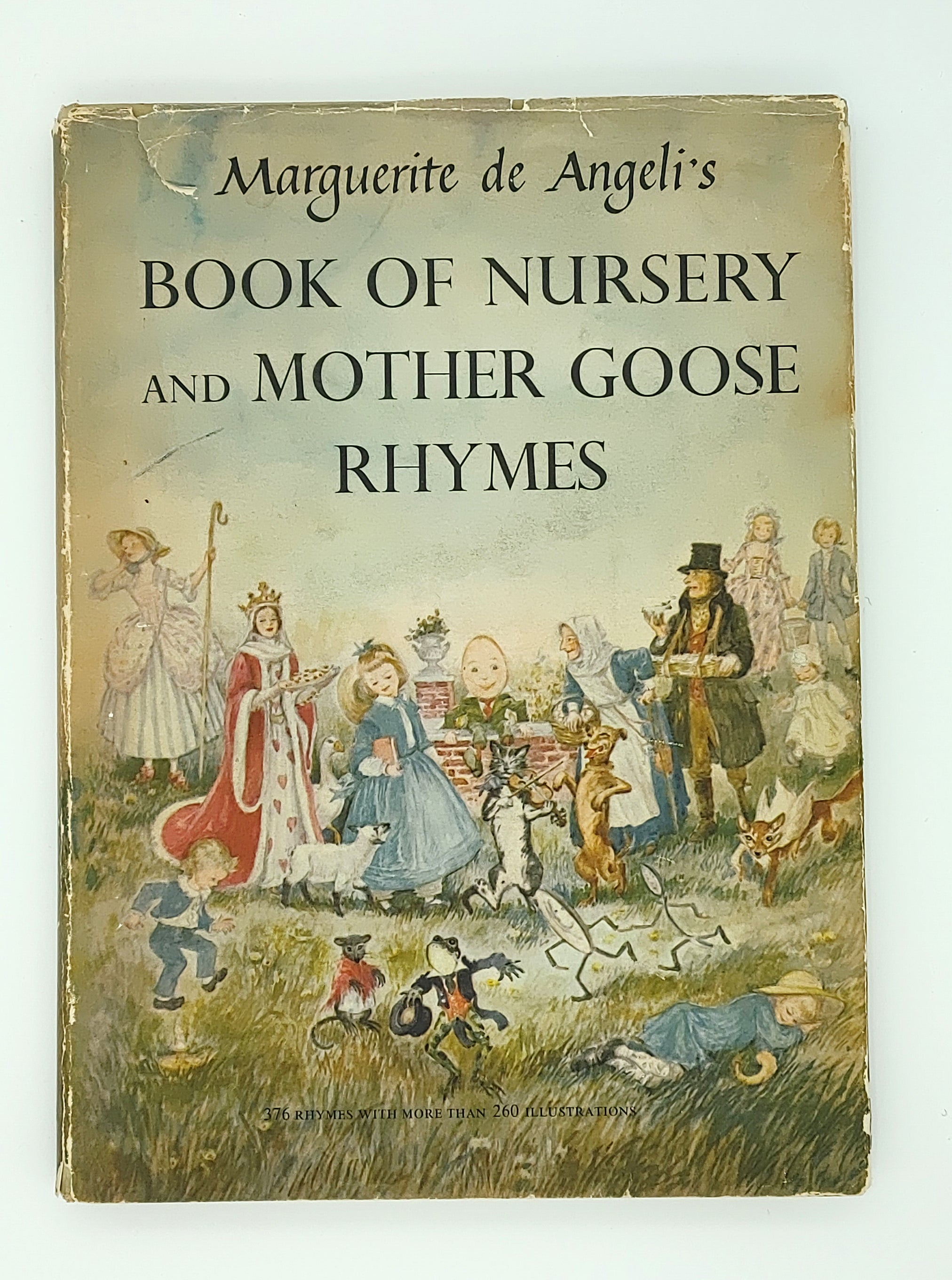 First edition of Marguerite de Angeli's Book of Nursery and Mother Goose Rhymes (1954)