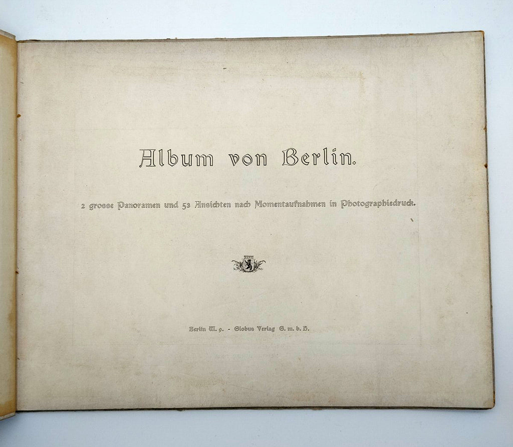 Title page of Album von Berlin (1907)