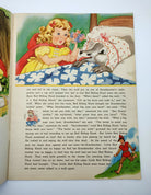 Page of Little Red Riding Hood from Florence Salter's Story Favorites (1941)