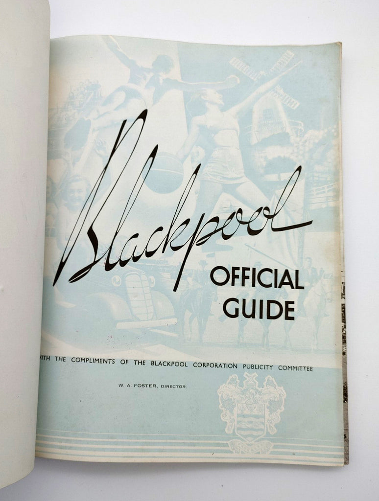 Title page of the guidebook Blackpool (1939)