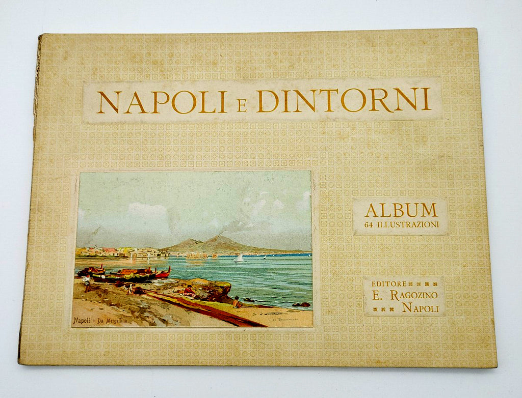 Travel souvenir book of Napoli e Dintorni (circa 1895)