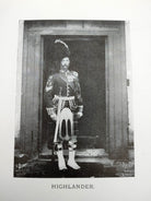 Photographic illustration of a highlander from Edinburgh and Vicinity (circa 1900)