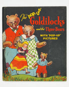 Rare first edition pop-up by Blue Ribbon of Goldilocks and the Three Bears (1934)