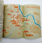 Fold-out museum map from the first edition of Alois Fischer's Vienna (1946)