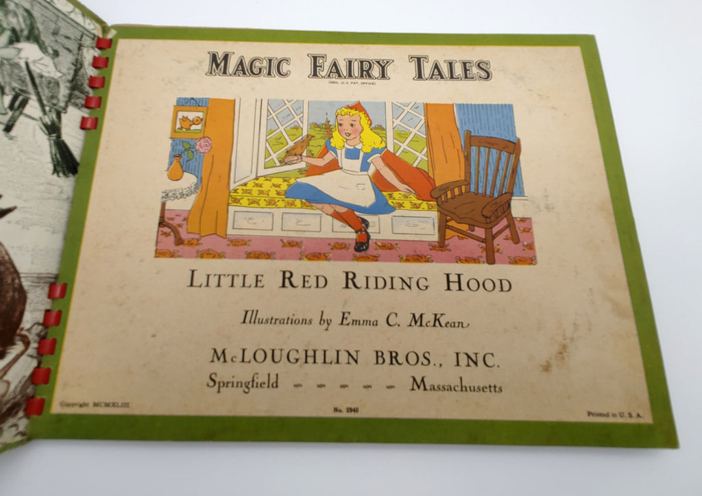 Title page of Emma McKean's Little Red Riding Hood (1943)