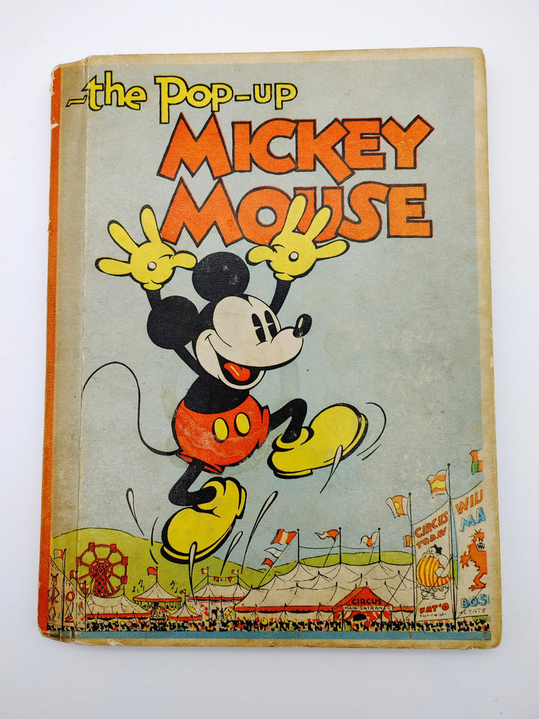 First edition of Disney's Blue Ribbon pop-up book The "Pop-Up" Mickey Mouse (1933)